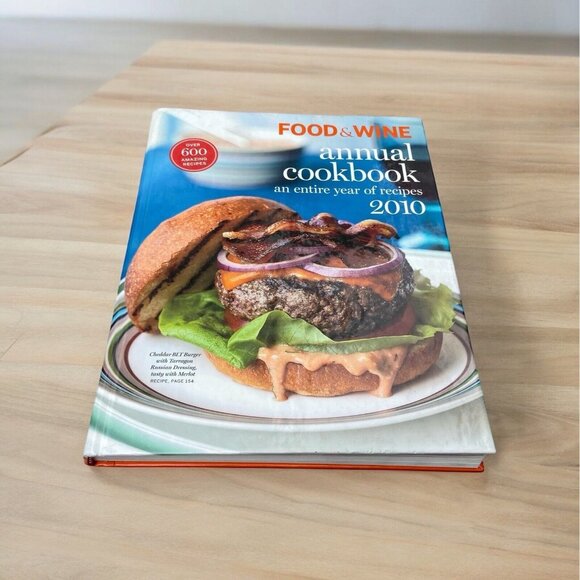 Food and Wine Annual Cookbook 2010: An Entire Year of Recipes Hardcover - Picture 1 of 8
